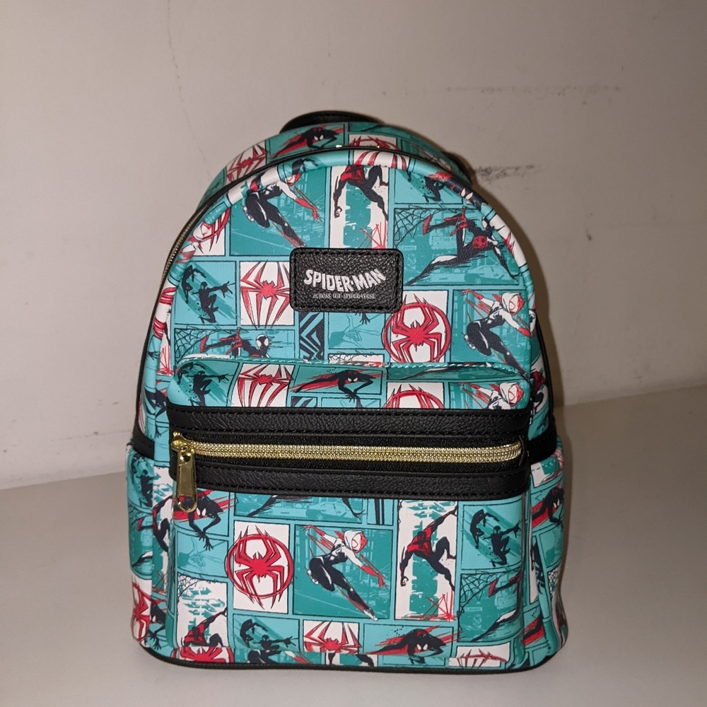 Spider-Man: Across the Spiderverse Loungefly Backpack